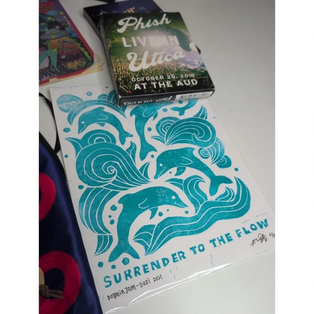 Huge Rare Phish Lot Memorabilia Poster CDs Cups DVD Calendar Bag Sunglasses More - Picture 10 of 16